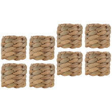 8Pièces Tressés Naturels Pour Banquet
