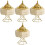 4Pièces Porte-Encens Bois Décor Yoga 1