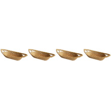 4Pièces Panier De Rangement En Rotin Solide Pour Usage