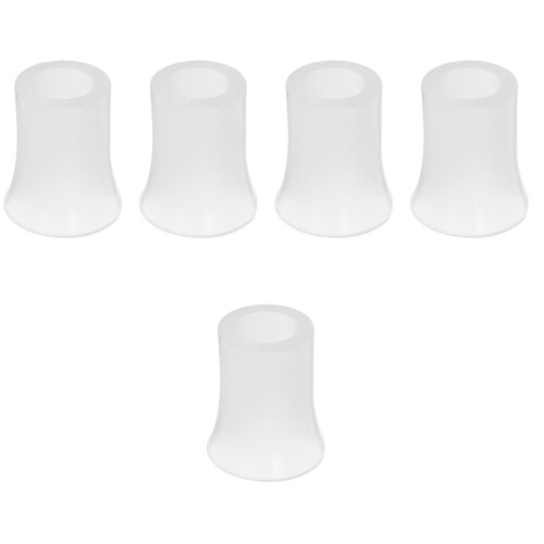 5Pièces Anneaux De Silicone Blancs Pour Accessoires De Machine À Glace