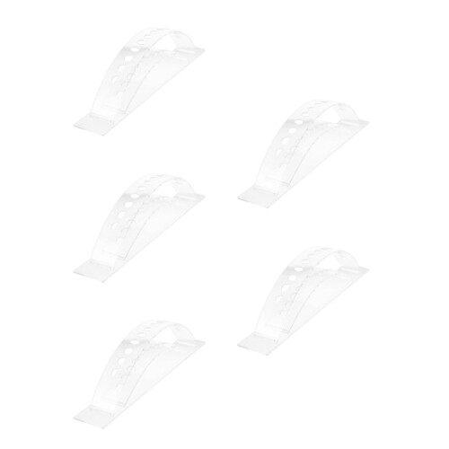 5Pièces Porte-Pinceaux Transparent Pour De Bureau