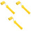 3Pièces Outils De Couture En Caoutchouc Compact Pour Décoration Murale 1