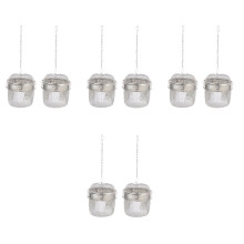 8Pièces Panier Nettoyage Montre Bijoux Acier Inoxydable Infuseurs