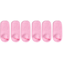 3Paires Gel Hydratantes Talons Rose Protection Pieds