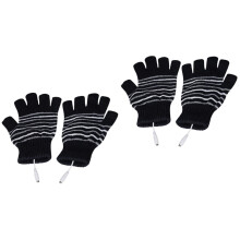 2Paires Mitaines Chauffantes USB Protection Main Hiver