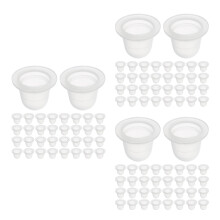 600Pièces Pots À Pigment Silicone Pour Microblading Et