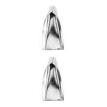 2Pièces Fer Large Bouche Pour Alimentaire Cuisine