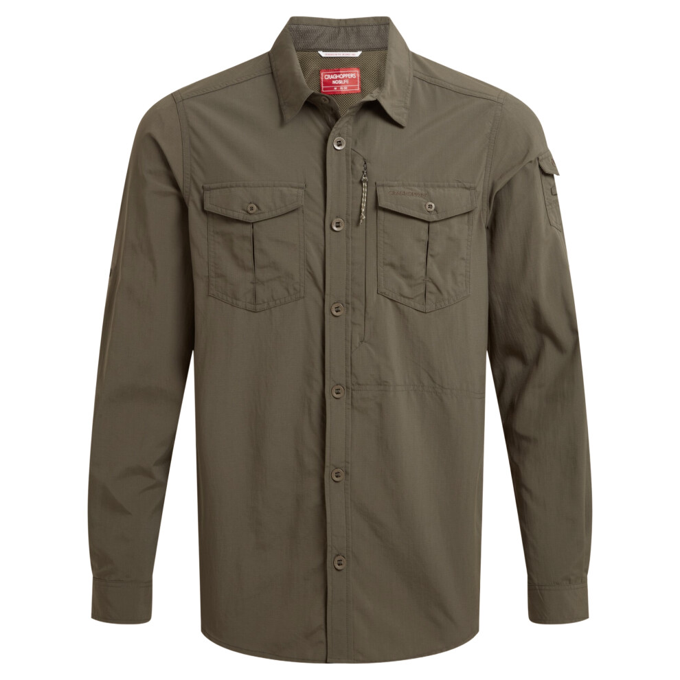 Craghoppers (Xl, Woodland Green) Mens Adventure Iii Nosilife Long-Sleeved Shirt
