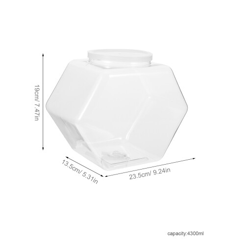 Kleine Plastic Snoepbeker Met En Stabiele Basis 1