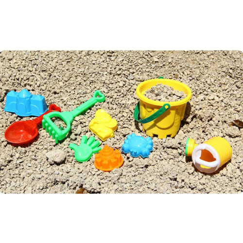 9St Strand Set Met Cartoon En Eimer 2