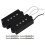 Elbasgitarrpickup, Alnico 5 Svart Split Coil P Baspickuper Ersättning för Bas, Passiv Pickup med Hög Output. 1