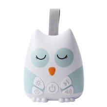 Portable Owl White Noise Machine for Baby 30 Soothing Natural Sound Infant Toddler Soother Comfortable Travel Sleep Aid