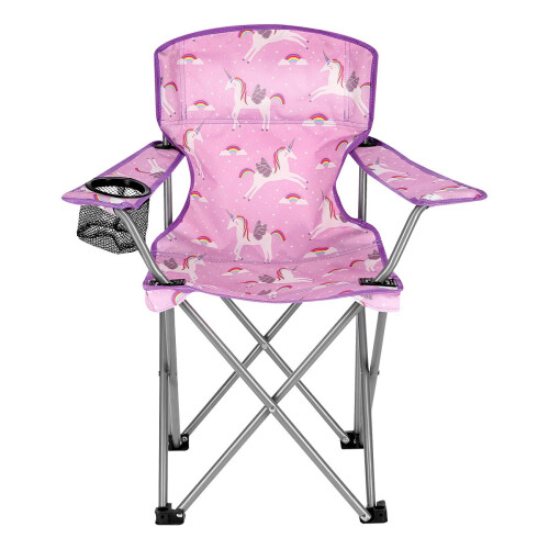 Unicorn stol för barn, rosa, bekväm design