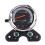Motorcycle Speedometer Speedometer Meter Universal Motorcycle Dual Odometer Speedometer Meter Gear Digital Display 3