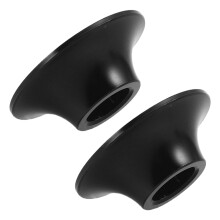 1Paar Zwarte Aluminium Rolstoel Stabilisatie Clips Voor Thuis