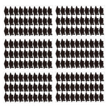 Zwarte Doktorenhoed Stickers Zelfklevend Voor Cadeau Decoratie