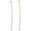 2 Stuks Pearl Bag Chain Handle Messenger Strap Wit Zinklegering 1