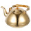 Gouden Rvs Theepot Met Ingebouwde Theefilter 1