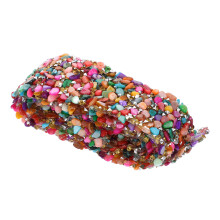 1M Sprankelende Strass Band Voor Jurk En Accessoires, Multi Kleur