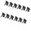12 Vervangende Trigger Sprayers Voor 28/400 Flessen 1