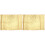 2Pièces Tissu Brillant Décoratif Pour Mariage Et 1