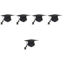 5Pièces De Graduation Adultes Polyester Pompon