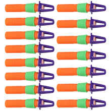 15Pièces Outil Extendeur Et Taille-Crayons Plastique Orange Dessin