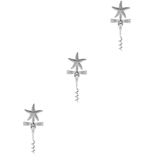 3Pièces Ouvre-Bocal Compact Acier Ouvre-Bouteille Pour Maison
