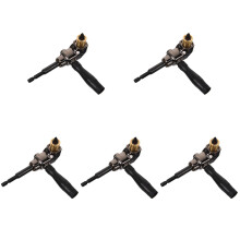 5Pièces Adaptateur Perceuse Angle Droit Multifonction Coloré