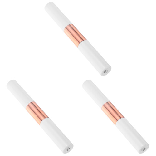3Pièces Colle Cils Plastique Blanche Adhésive Et Séchage