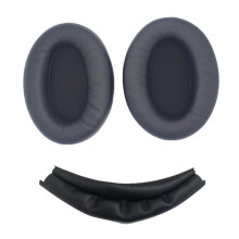 Ear Pads+ for WH-1000XM3 Headphone Earmuff Replacement Repair Parts Black