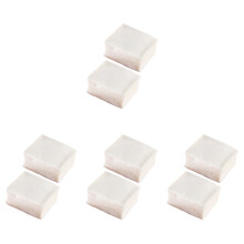 8Pièces Décor Simulation Tofu PVC Pour Boutique Alimentaire