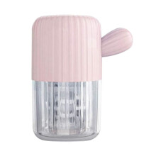 Portable Contact Lens Cleaner Machine - Contact Lens Washer with Drawstring for Daily Care Fast Cleaning