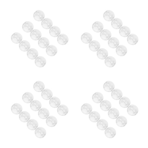 80Pièces Stopper Billes Clair Pom Pour Stores Sécurisés