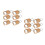 12Pièces Décapsuleur Bois Beige Porte- Pour Amateurs 1
