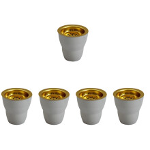 5Pièces Brûleur D'encens Aroma Décoratif Pour Salon Bureau