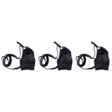3Pièces De Noir, Ajustable, Confortable Pour