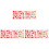 3Pièces Stickers Valentine Coeurs Colorés Décor 1
