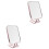 2Pièces Portables Dorés Design Chic Pour Usage Domestique 1