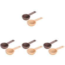 8Pièces Scoops En Bois Pour Café Épices Usage