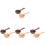 8Pièces Scoops En Bois Pour Café Épices Usage 1