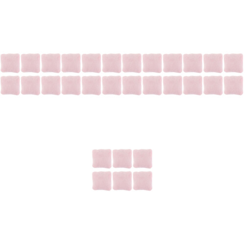 30Pièces Mini En Tissu Rose Pour Décor Maison De