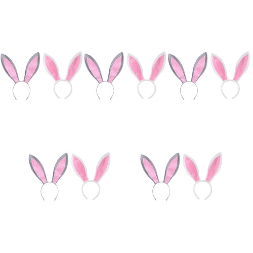 10Pièces -Tête Lapin Doux Coloré Pour Et