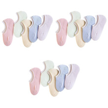 36Paires Socquettes Basses Coton Couleurs Variées
