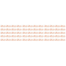 60Pièces Clips Marque-Pages Métal Rose Gold Pour Usage