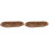 2Pièces Corbeille De Rangement Tissée Rotin Style Rustique Naturel 1