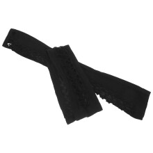 1 Paar Geperforeerde Stretchhandschoenen Retro Feest Cosplay
