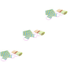 3Pièces Serviettes De Bain Longues Colorées Pour Nettoyage