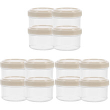12Pièces Boîtes À Condiments Transparentes Boîte Épices Cuisine Maison