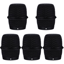 5Pièces Pièces Micro Métal Tête Remplacement Grille Noir Antirouille